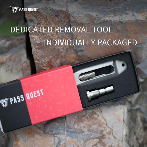 PASS QUEST Red Xplr Power Meter Chainring Disassembly tools