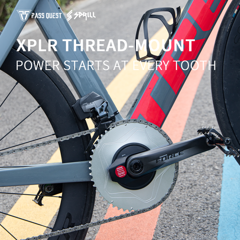 PASS QUEST 2X XPLR thread-mount AXS 12/13s Chianrings