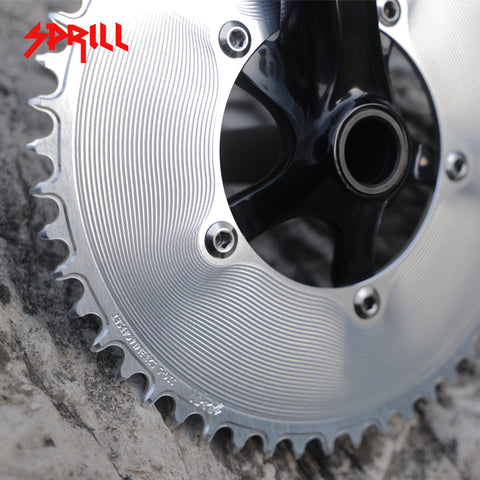 PASS QUEST SPRILL 3mm offset 110BCD (5-bolt AERO) Round  Narrow Wide Chainring