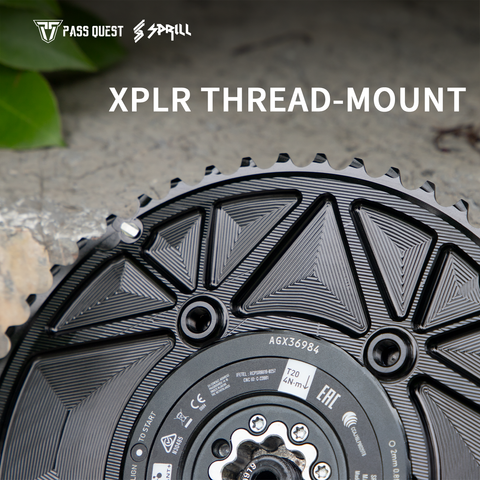PASS QUEST 2X XPLR thread-mount AXS 12/13s Chianrings