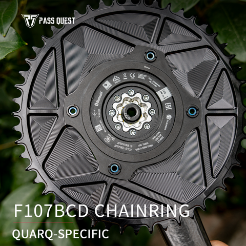 PASS QUEST SPRILL F107BCD 3mm offset AXS (4-bolt AERO) Round  Narrow Wide Chainring（副本）
