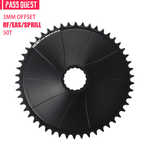 RACE FACE (3mm offset ) AERO Round Narrow Wide Chainring 40-56T