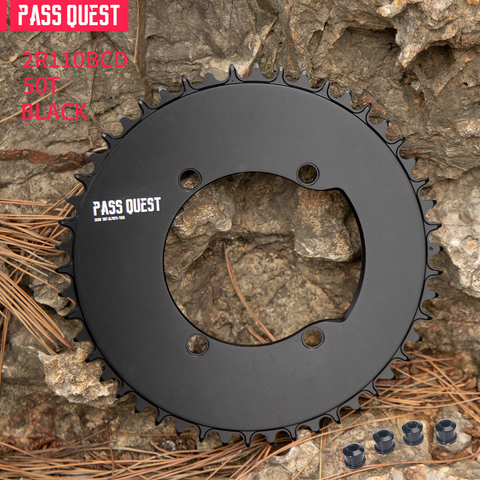 SHIMANO 110BCD Universal AERO Round Narrow Wide Chainring 44-60T