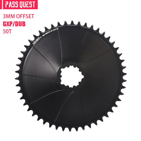 SRAM GXP/DUB ( 3mm offset) GRAVEL/ROAD  Narrow Wide Chainring 36-56T /AXS