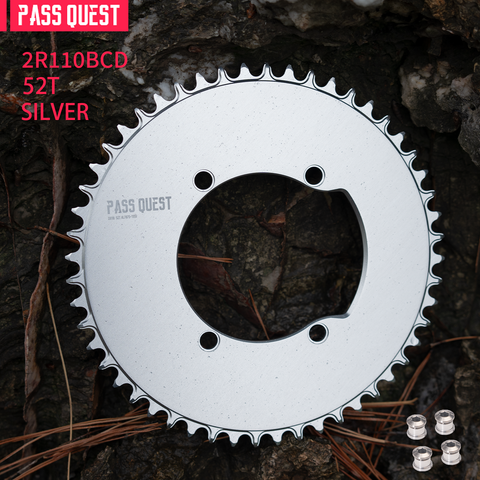 SHIMANO 110BCD Universal AERO Round Narrow Wide Chainring 44-60T