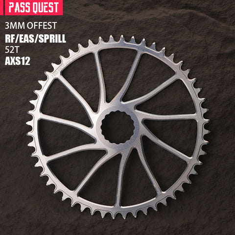 RACE FACE (3mm offset ) AXS Round Narrow Wide Chainring 40-54T