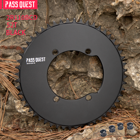 SHIMANO 110BCD Universal AERO Round Narrow Wide Chainring 44-60T