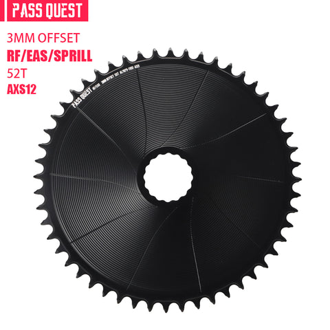 RACE FACE (3mm offset ) AXS AERO Round Narrow Wide Chainring 40-56T