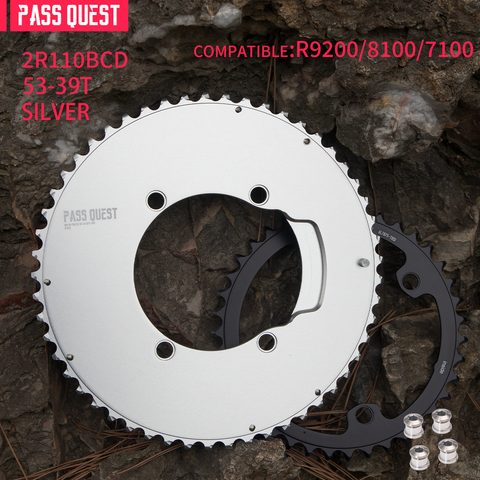 SHIMANO 2X R9200 R8100 110BCD Standard closed Road bike Gravel bike 11-12s New
