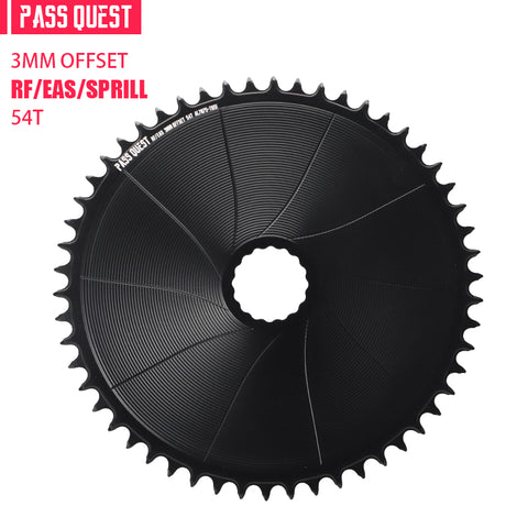 RACE FACE (3mm offset ) AERO Round Narrow Wide Chainring 40-56T