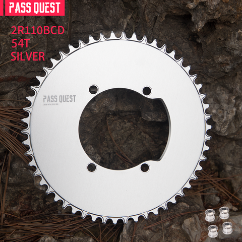 SHIMANO 110BCD Universal AERO Round Narrow Wide Chainring 44-60T