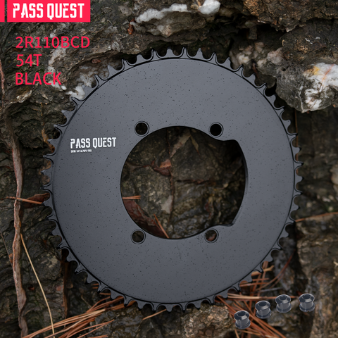 SHIMANO 110BCD Universal AERO Round Narrow Wide Chainring 44-60T