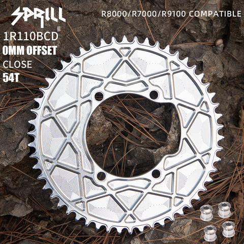 SHIMANO 110BCD R8000 R7000 R9100 High strength AERO Narrow Wide Chainring