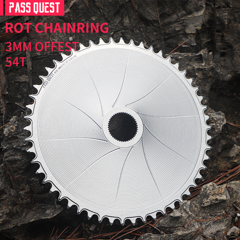 ROTOR (3mm offset ) AERO Round Narrow Wide Chainring