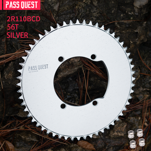 SHIMANO 110BCD Universal AERO Round Narrow Wide Chainring 44-60T