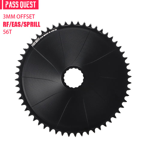 RACE FACE (3mm offset ) AERO Round Narrow Wide Chainring 40-56T