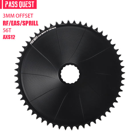 RACE FACE (3mm offset ) AXS AERO Round Narrow Wide Chainring 40-56T