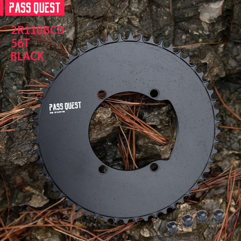 SHIMANO 110BCD Universal AERO Round Narrow Wide Chainring 44-60T