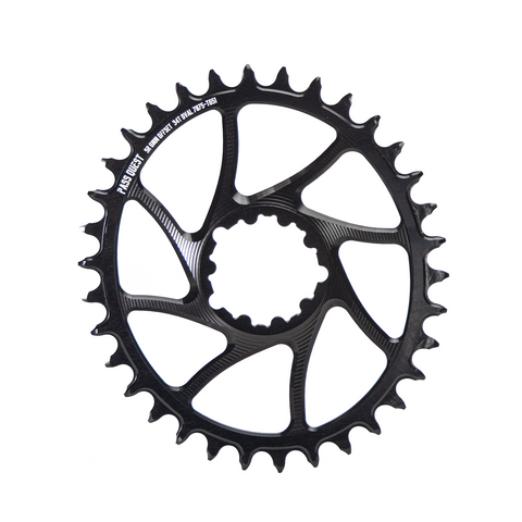 SRAM 3 Bolt (6mm offset) Oval Hollow Narrow Wide Chainring 30-36T