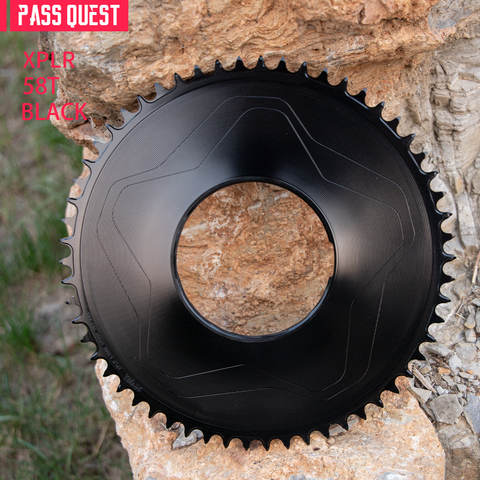 PASS QUEST XPLR thread-mount AXS 12/13s Narrow Wide Chainring 30-62T