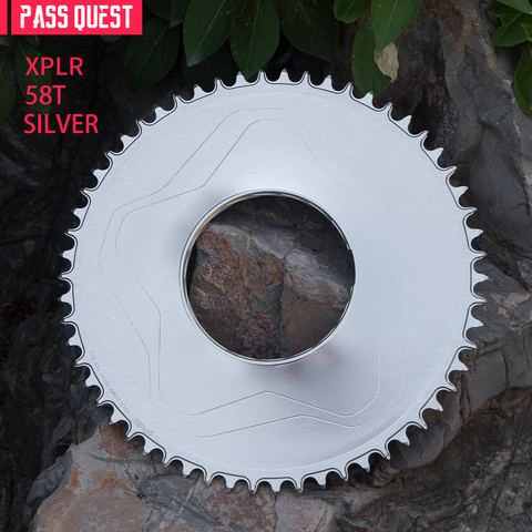 PASS QUEST XPLR thread-mount AXS 12/13s Narrow Wide Chainring 30-62T