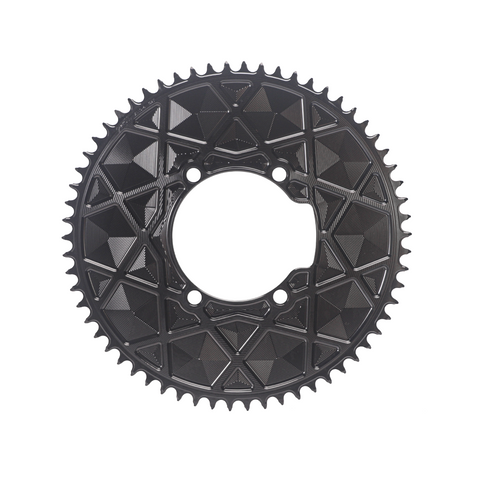 PASS QUEST X110BCD High strength AERO Texture Narrow Wide Chainring 54-66T