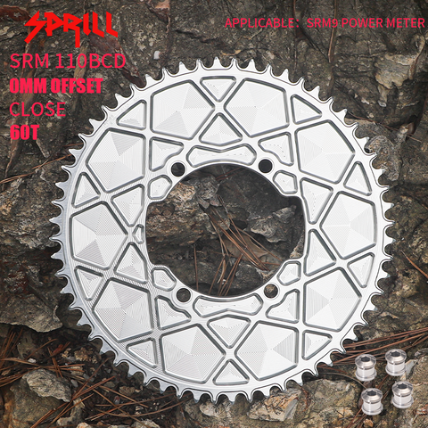 SRAM SRM 110BCD  High strength AERO Narrow Wide Chainring 54-66T