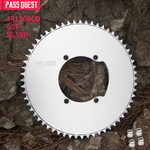 SHIMANO 110BCD Universal AERO Round Narrow Wide Chainring 44-60T