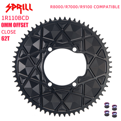 SHIMANO 110BCD R8000 R7000 R9100 High strength AERO Narrow Wide Chainring