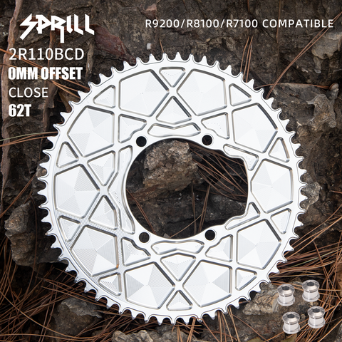 SHIMANO R9200 R8100 R7100 110BCD High strength AERO Narrow Wide Chainring 54-66T