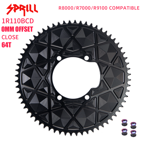 SHIMANO 110BCD R8000 R7000 R9100 High strength AERO Narrow Wide Chainring