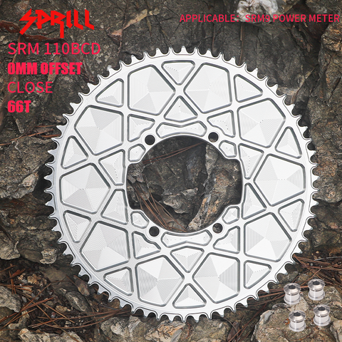 SRAM SRM 110BCD  High strength AERO Narrow Wide Chainring 54-66T
