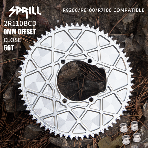 SHIMANO R9200 R8100 R7100 110BCD High strength AERO Narrow Wide Chainring 54-66T