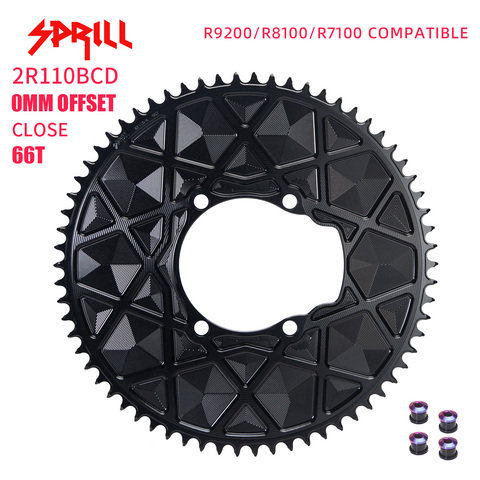 SHIMANO 110BCD R9200 R8100 R7100 High strength AERO Narrow Wide Chainring