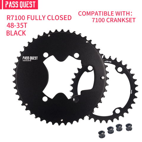 SHIMANO 2X R9200 R8100 R7100 110BCD Completely closed Road bike Gravel bike