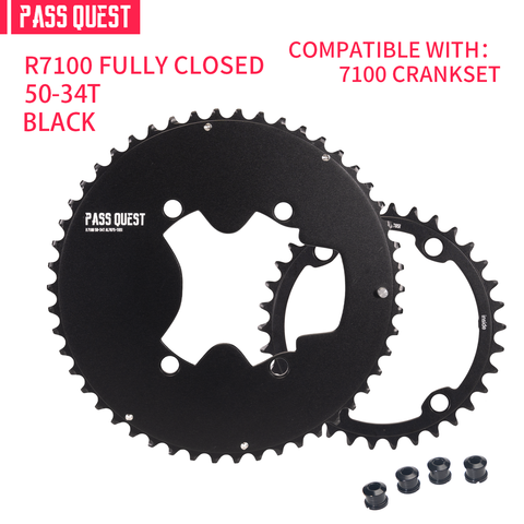 SHIMANO 2X R9200 R8100 R7100 110BCD Completely closed Road bike Gravel bike