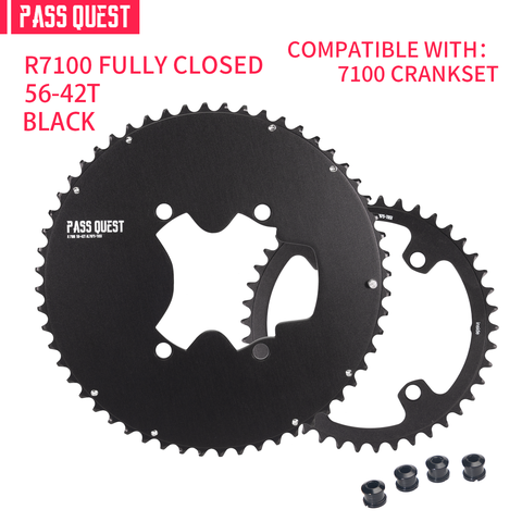 SHIMANO 2X R9200 R8100 R7100 110BCD Completely closed Road bike Gravel bike