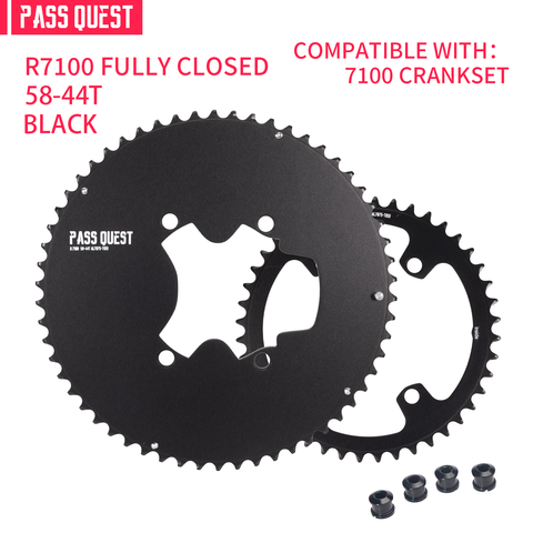 SHIMANO 2X R9200 R8100 R7100 110BCD Completely closed Road bike Gravel bike