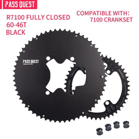 SHIMANO 2X R9200 R8100 R7100 110BCD Completely closed Road bike Gravel bike