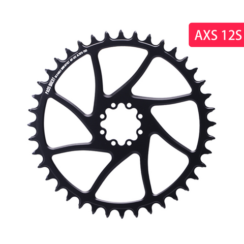 SRAM 8 Bolt (0mm offset) AXS Hollow Mountain XX SL Narrow Wide Chainring 34-44T