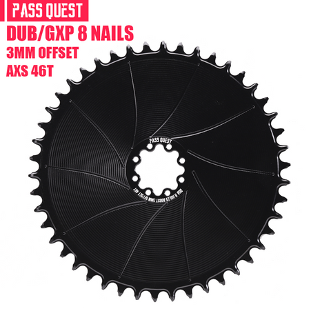 SRAM 8Nails ( 3mm offset) GRAVEL/ROAD AXS XX SL Narrow Wide Chainring