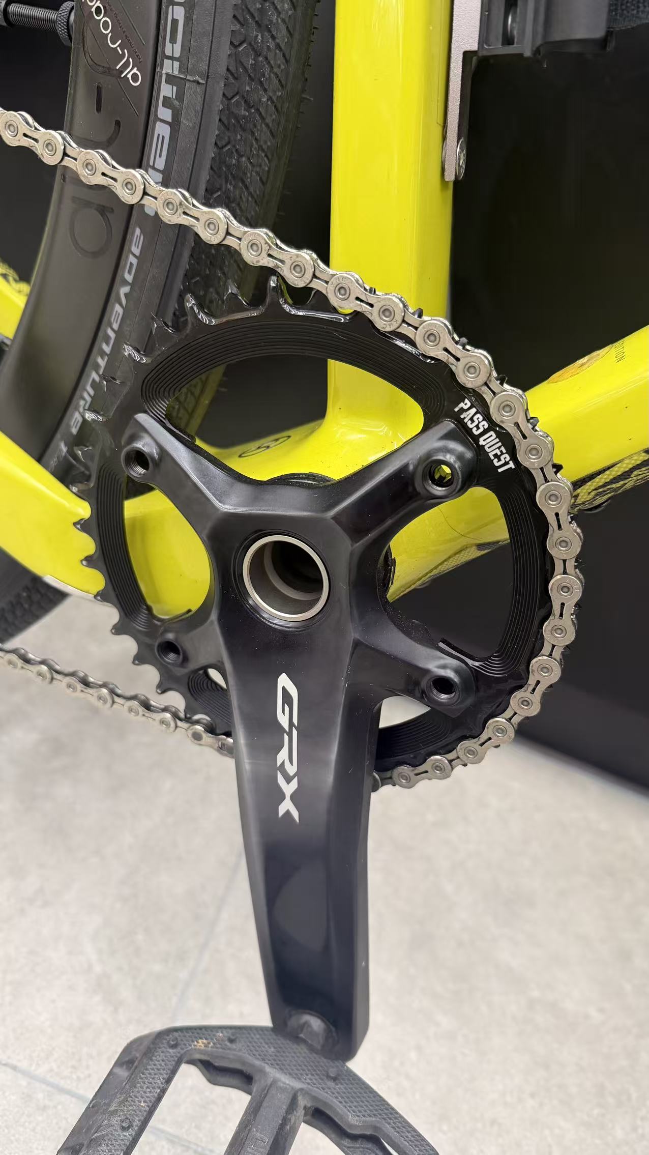 SHIMANO GRX 110BCD Hollow Round Narrow Wide Chainring – PASS QUEST