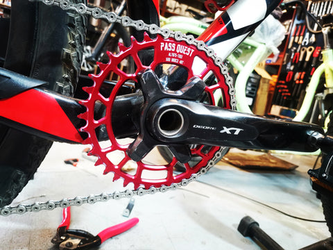 Non-standard 96BCD Round Narrow Wide Chainring