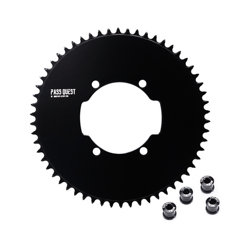 PASS QUEST SR-110 BCD (4-bolt AERO) Round AERO Narrow Wide Chainring