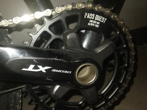 Non-standard 96BCD Round Narrow Wide Chainring