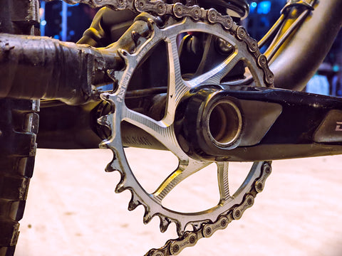 SHIMANO (3mm offset) Round Hollow Narrow Wide Chainring