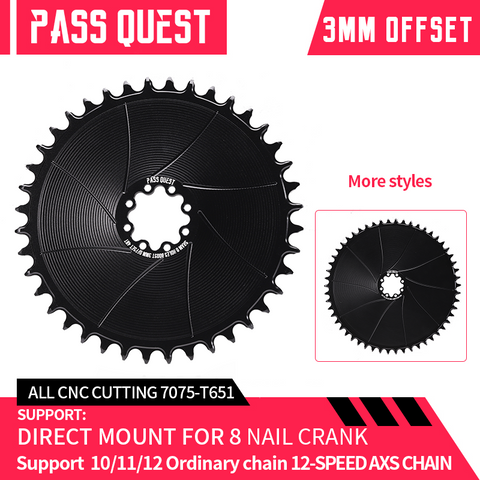 SRAM 8Nails ( 3mm offset) GRAVEL/ROAD AXS XX SL Narrow Wide Chainring