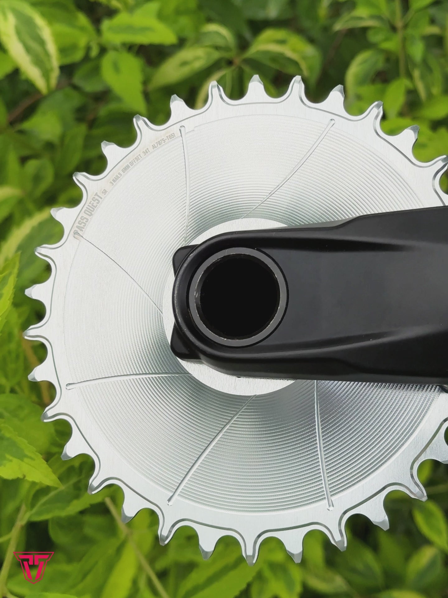 SRAM 3 Bolt (3mm offset) AERO Narrow Wide Chainring 28-38T – PASS