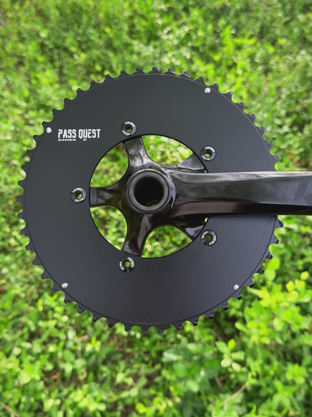 110BCD (5-bolt AERO) 2X Sprocket Round Road Bike Foldable Bicycle