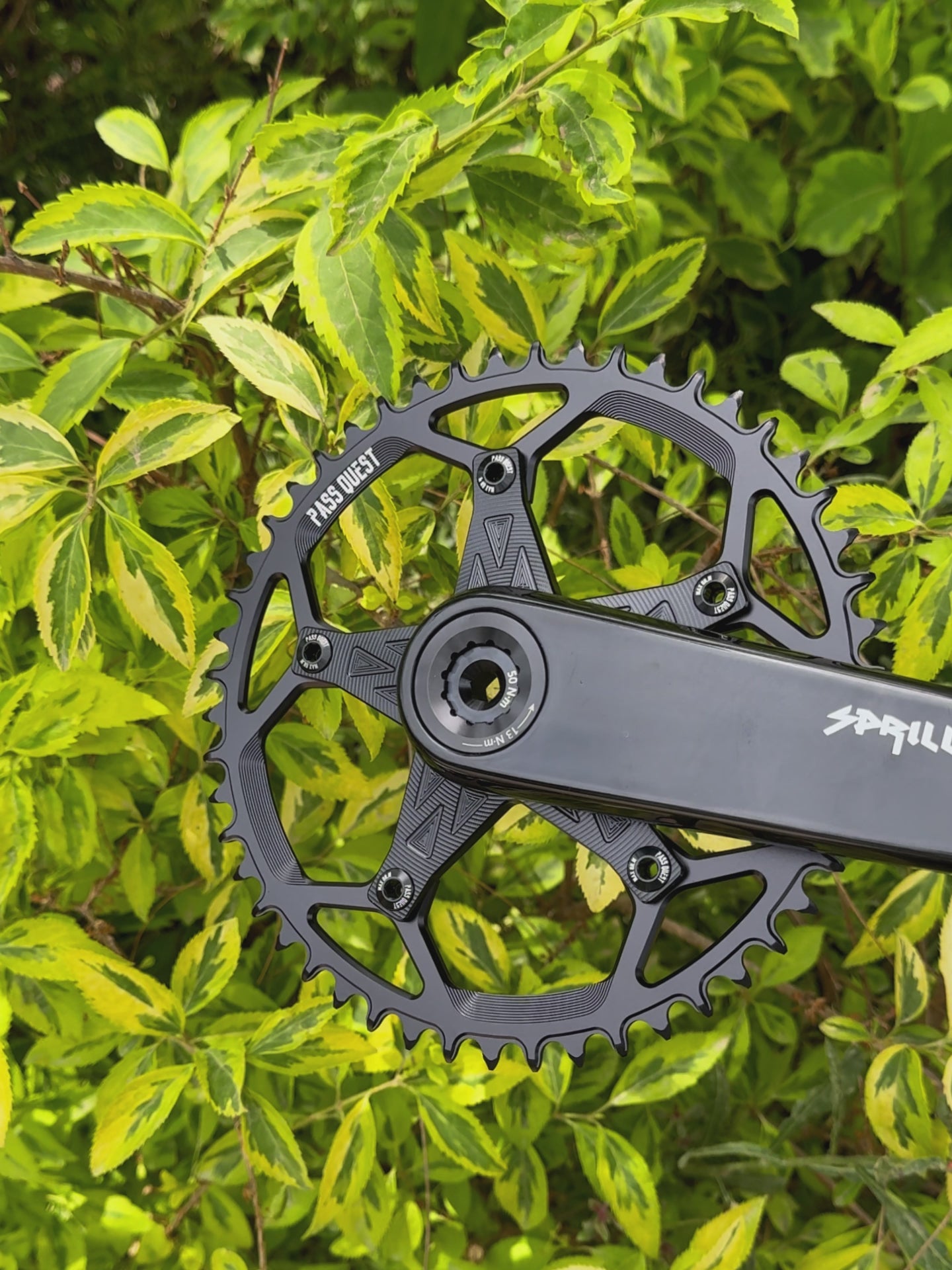 130BCD (5-bolt) Round Hollow Narrow Wide Chainring – PASS QUEST